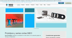 Desktop Screenshot of ineo.es
